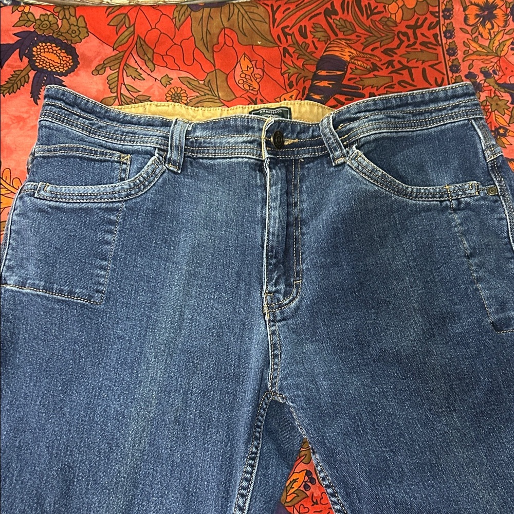 G.H. Bass & Co. Blue Straight Leg Jeans